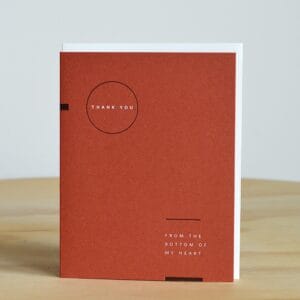 Ramona & Ruth Thank You Geometric Card