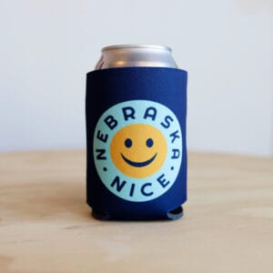 Heartlandia Nebraska Nice Koozie