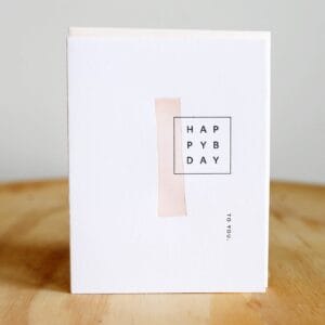 Ramona & Ruth Happy Birthday Mod Card