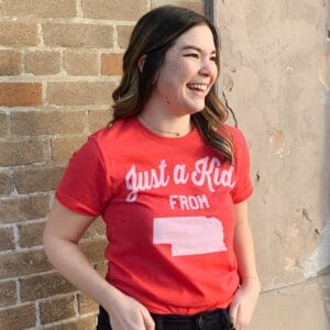 BBB Printing Just a Kid from Nebraska T-Shirt