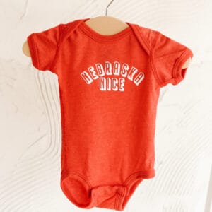 Milk & Daisy Nebraska Nice Onesie
