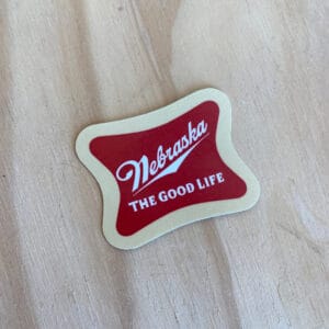 Milk & Daisy Nebraska The Good Life Sticker