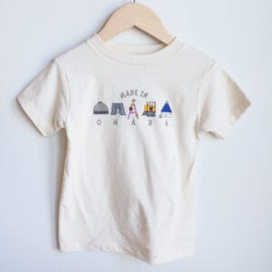 Milk & Daisy Toddlers Made in Omaha T-Shirt