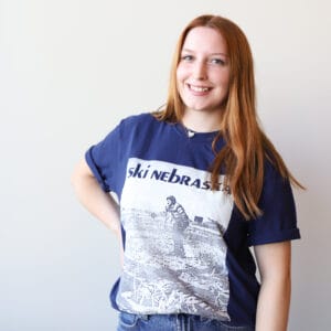 Omaha Screen Co. Ski Nebraska T-Shirt