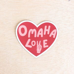 Corn 'N Raised Omaha Love Magnet