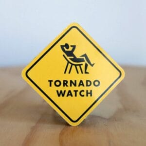 Heartlandia Tornado Watch Magnet