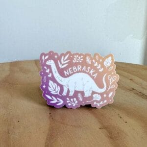 Katie Nieland Art Nebraska Bronto Sticker