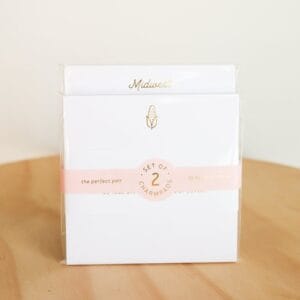 Inclosed Letterpress Co. 2 Packs Charmpad - Midwest + Corn