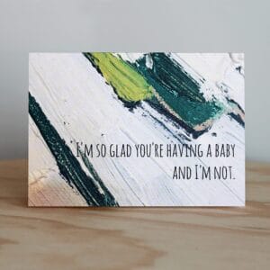 Beautifully Said Having A Baby Card