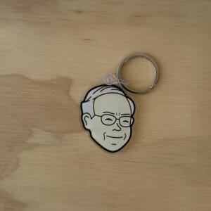 Warren Buffett Keychain